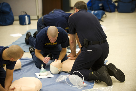 Demonstration on CPR