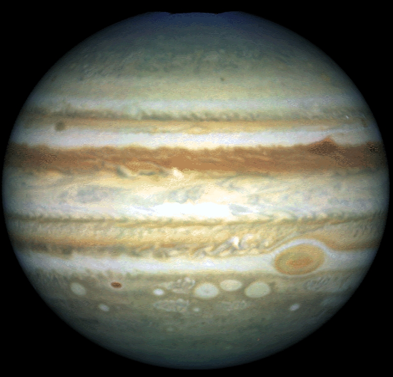 Hubble Tracks Jupiter Storms, Spacecraft: Hubble Space Telescope: Produced by: STScI