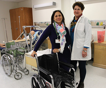 Martha Redondo and Fern Harhay