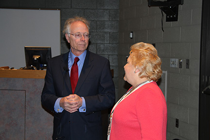 Dr. Greg Olsen and Dr. Patricia Donohue
