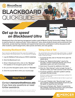 Blackboard Flyer image