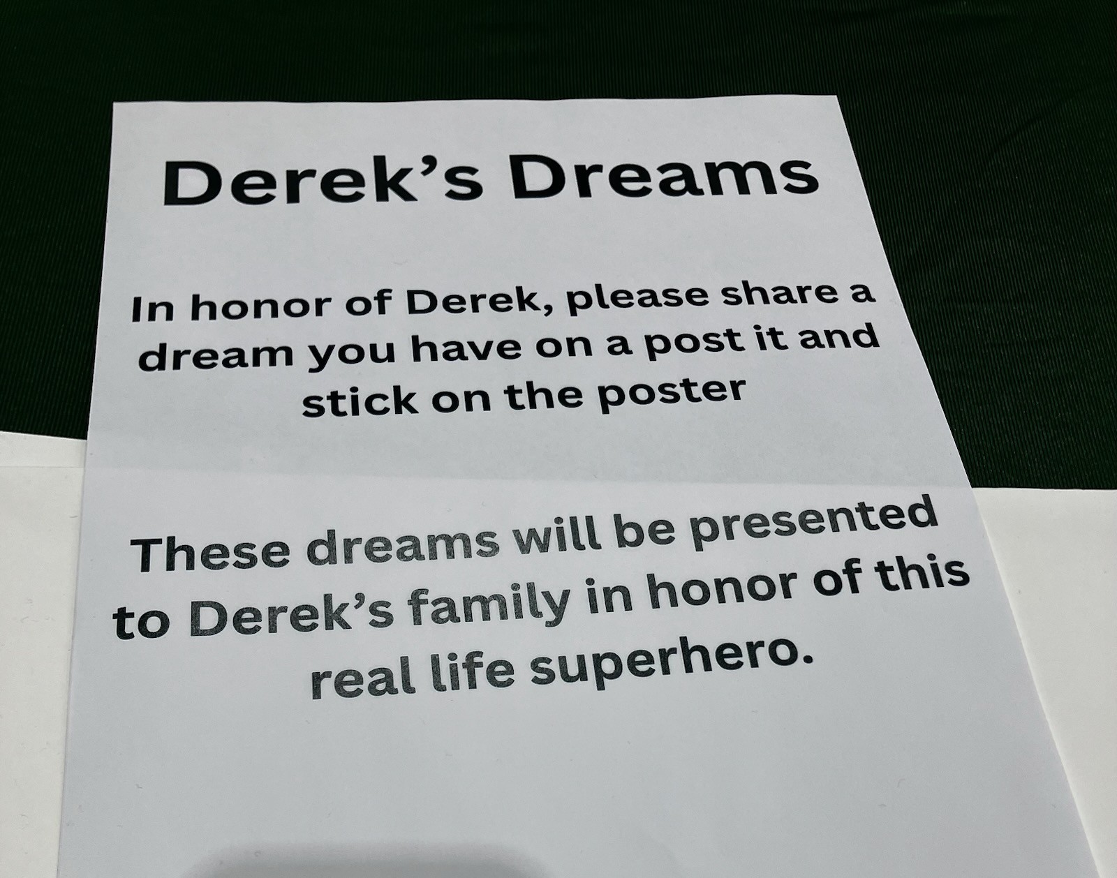 Dereks Dreams