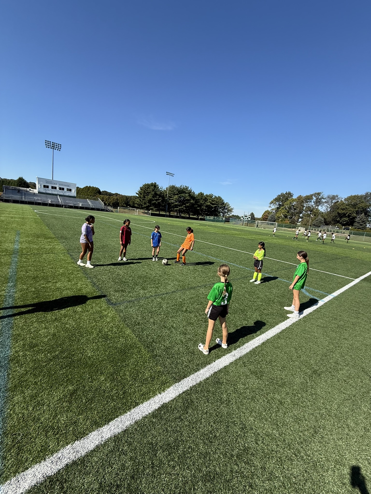 Kicking on field HGSC