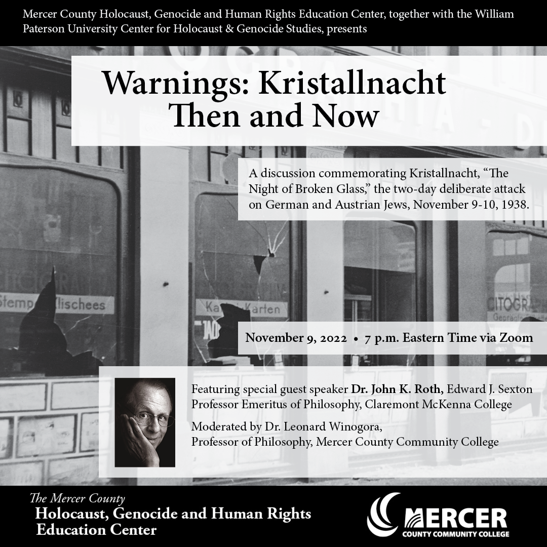 Warnings: Kristallnacht Then and Now