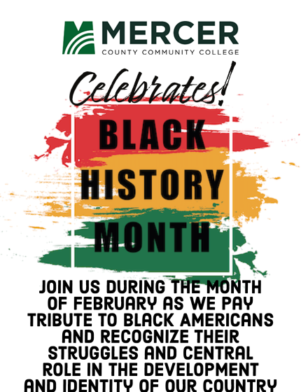 Mercer County Community College Celebrates Black History Month