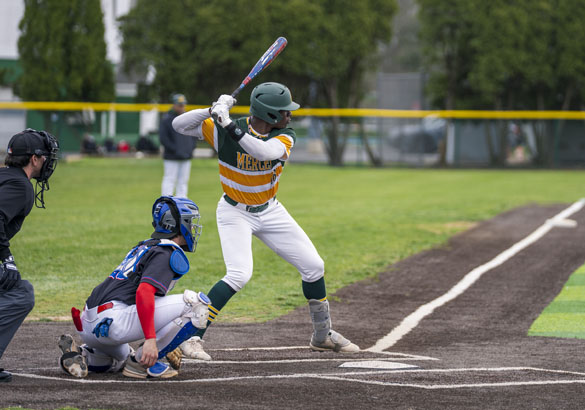 Amrhein Gets 100th Career Hit