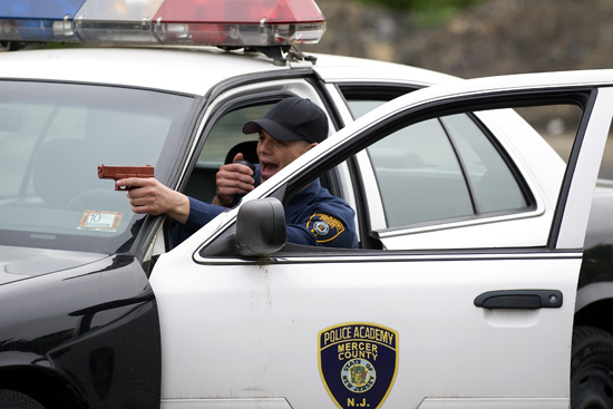 Bacsik yellin into mic