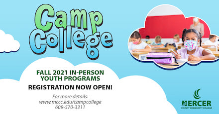 Camp College Youth Programs at Mercer County Community College