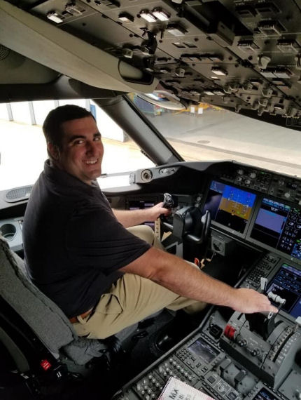 flight instructor Ryan Sarria