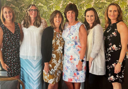 Elizabeth Ward-Rake and sisters