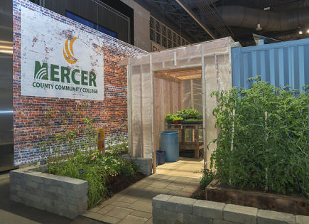 MCCC Philadelphia Flower Show exhibit