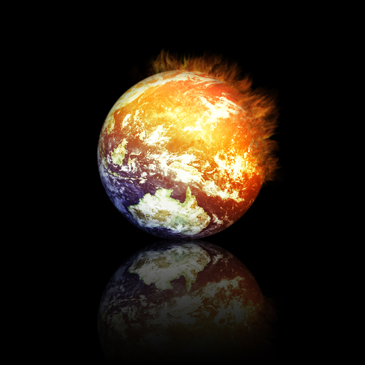 Burning Globe