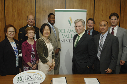 Delaware Valley Agreement Signing