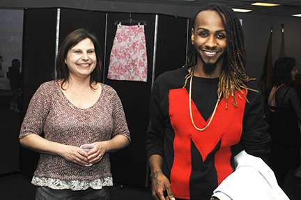 Melissa Zimberg and Qaysean Williams