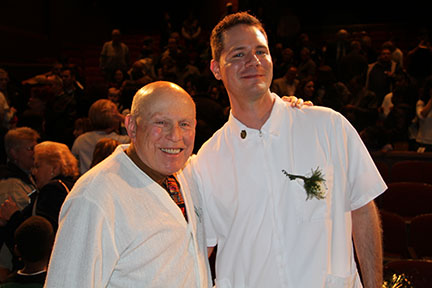 Fred Weiner and student